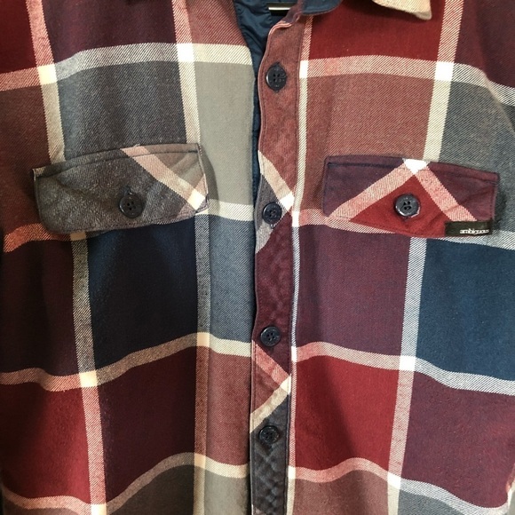 Ambiguous Plaid Shacket w/button flap pockets - Size: S - Picture 4 of 5